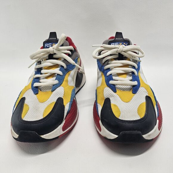 PUMA RS-X Sneakers Men’s US 12 Multicolor Bold Retro Mesh Suede Comfort - Picture 4 of 10